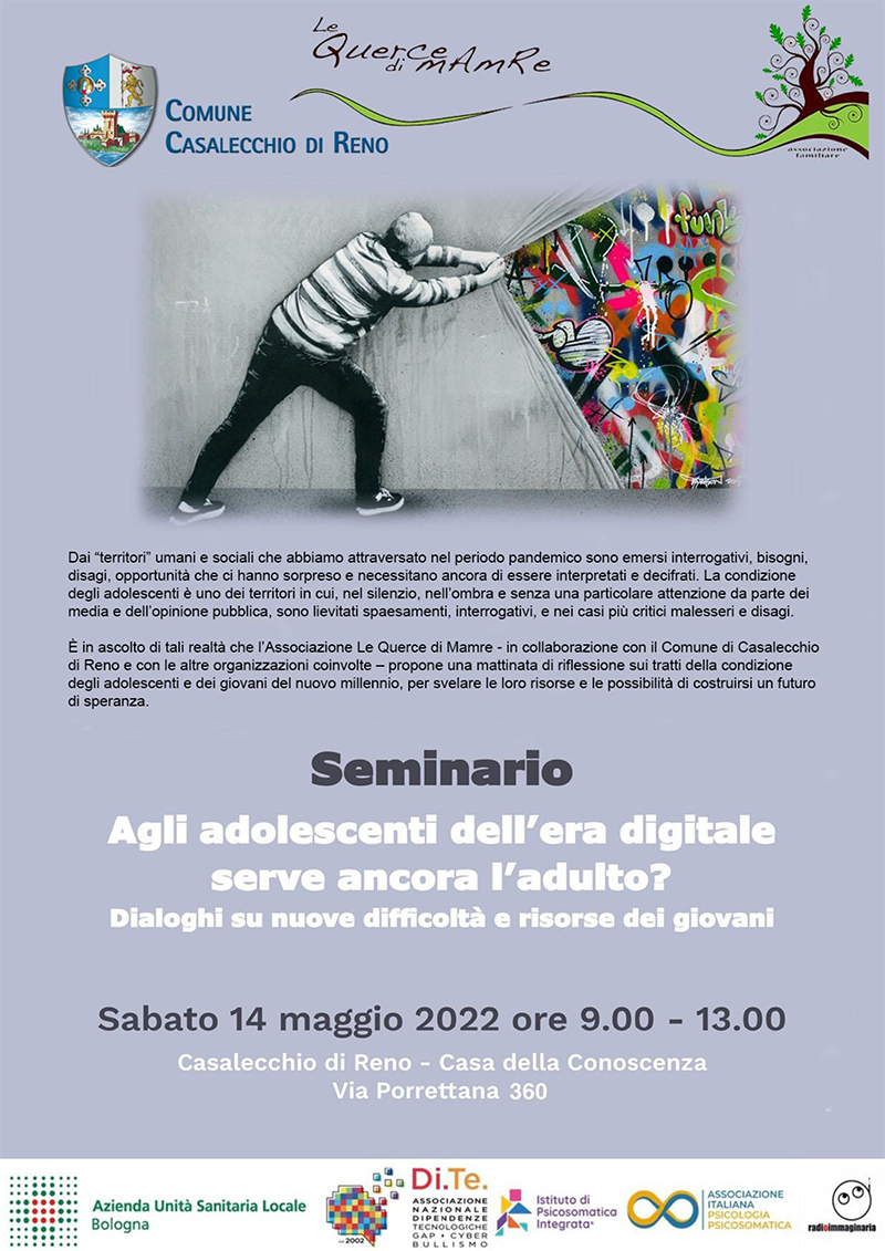 Volantino Seminario adolescenti, 14 maggio-1